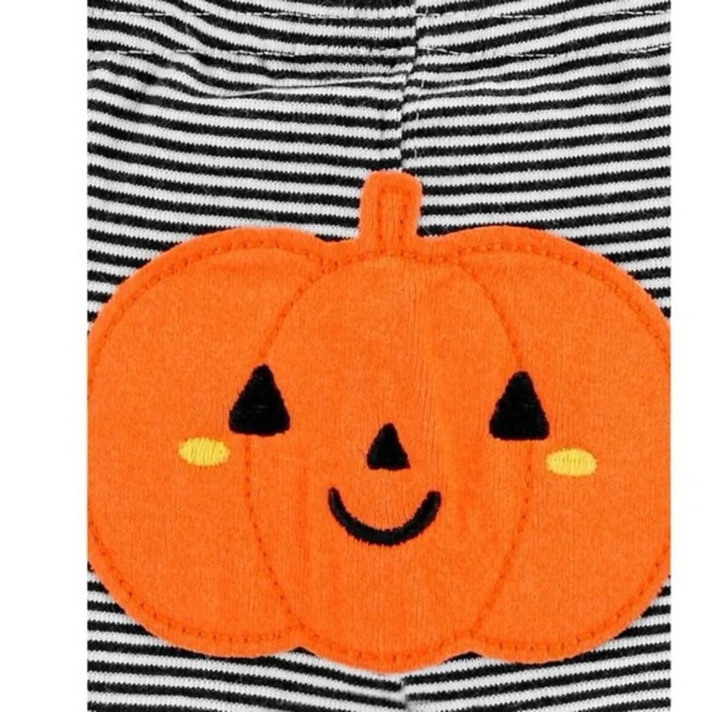Carter's Halloween Orange and Black Costume Set - Size 12M